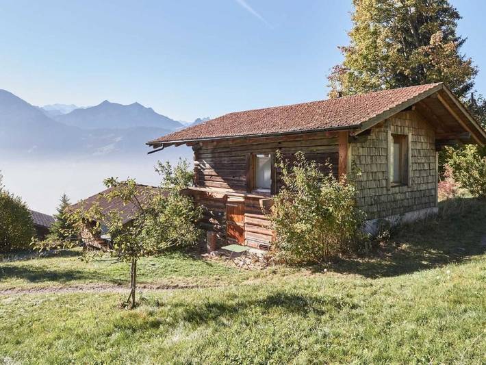Ferienhaus für 2 Personen, mit Ausblick im Berner Oberland