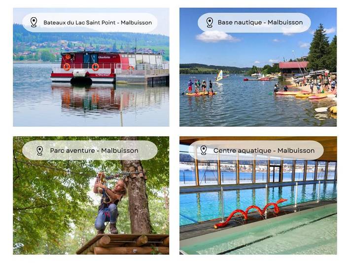 Gîte pour 4 personnes, avec terrasse et vue à Malbuisson - 2