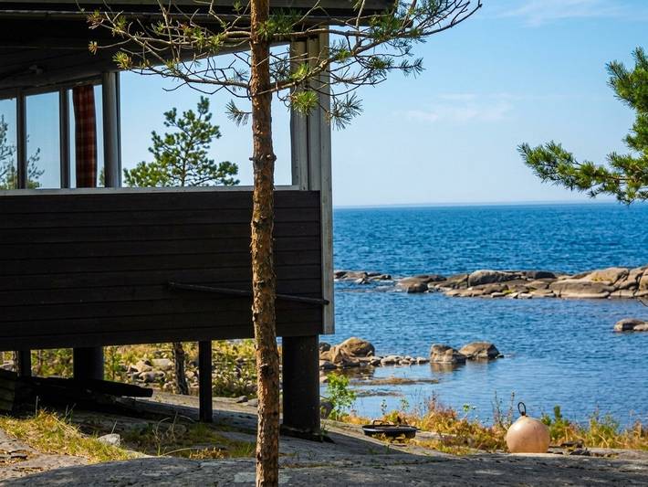 Fantastischer Panoramablick über den Vänernsee, beste Lachsangelmöglichkeiten in Vänern