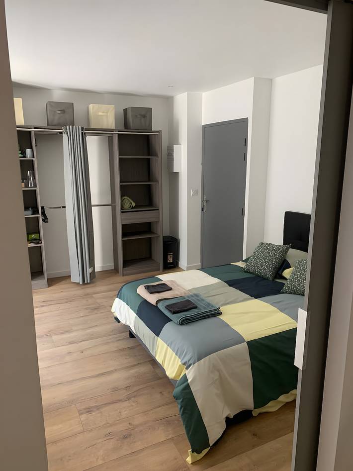 Studio pour 3 personnes, avec jardin, adapté aux familles - 1