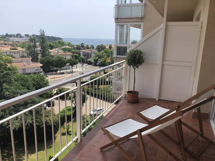 Apartamento para 6 personas, con balcón en Sant Feliu de Guíxols