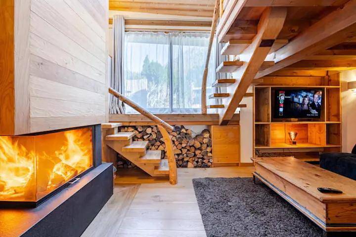 Chalet pour 8 personnes, avec terrasse et vue