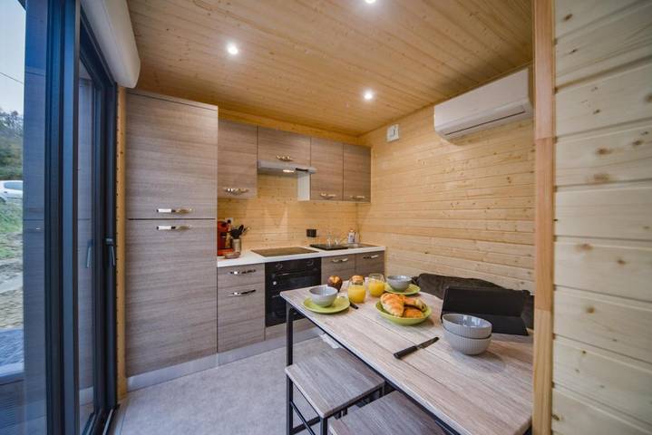 Chalet pour 4 personnes, avec terrasse