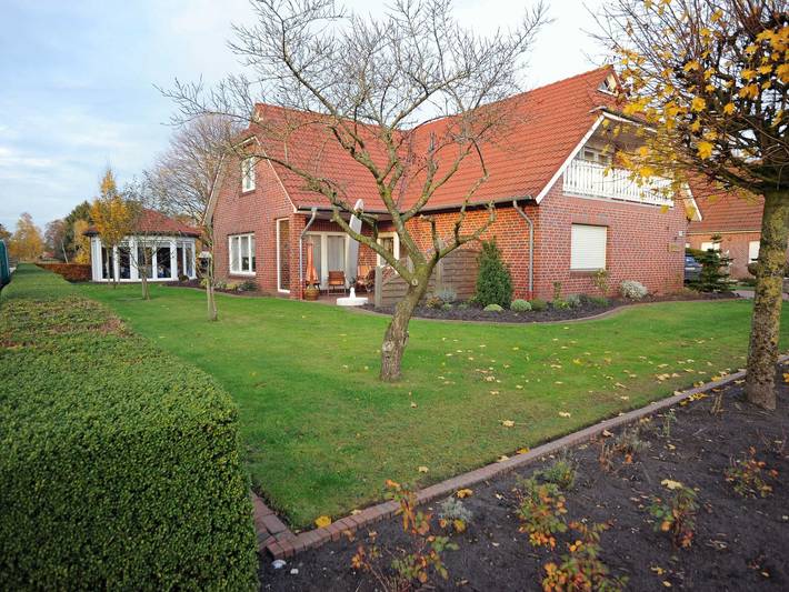 Ferienwohnung für 4 Personen, mit Balkon und Terrasse sowie Garten in Brinkum - 2