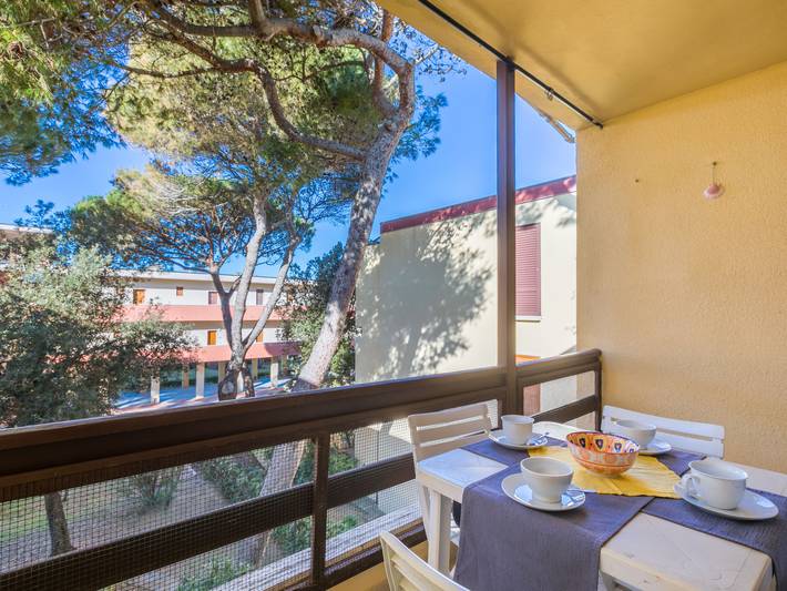 Apartamento de vacaciones para 6 personas, con balcón y jardín - 1