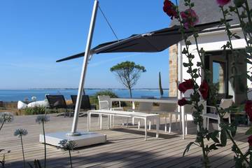 Gîte pour 6 personnes, avec jardin et balcon dans Plage Kermor