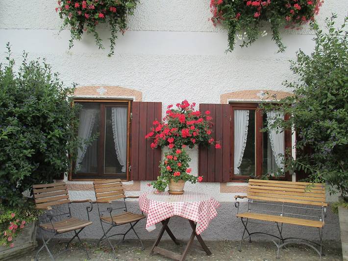 Lippschneiderhof Urlaub auf dem Bauernhof - Doppelzimmer 2, Etagendusche, Wc zur Alleinbenutzung in Bernau am Chiemsee, Chiemsee