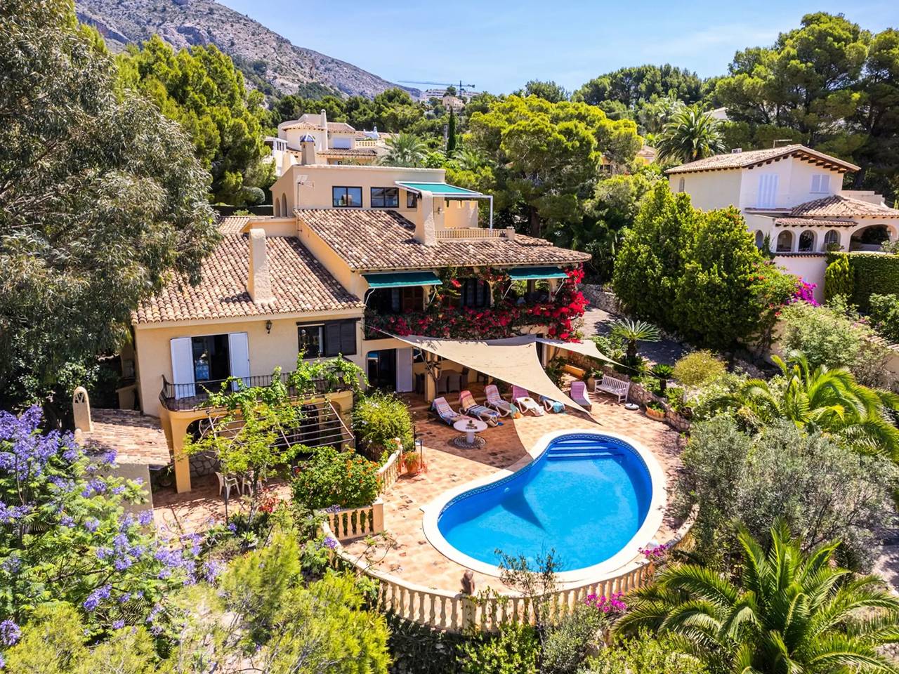 Huis 10 Personen in Altea La Vella, Altea
