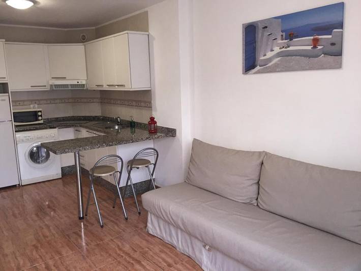 Apartamento para 2 personas, con vistas y balcón en La Restinga