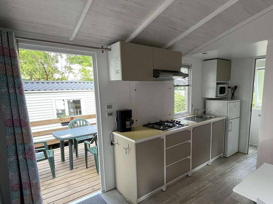 Camping Le Chanet - Mobilheim 4 personen - Komfort New 2 Zimmer in Ornans, Doubs