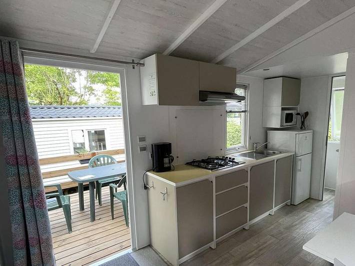Camping Le Chanet - Mobilheim 4 personen - Komfort New 2 Zimmer in Ornans, Französischer Jura