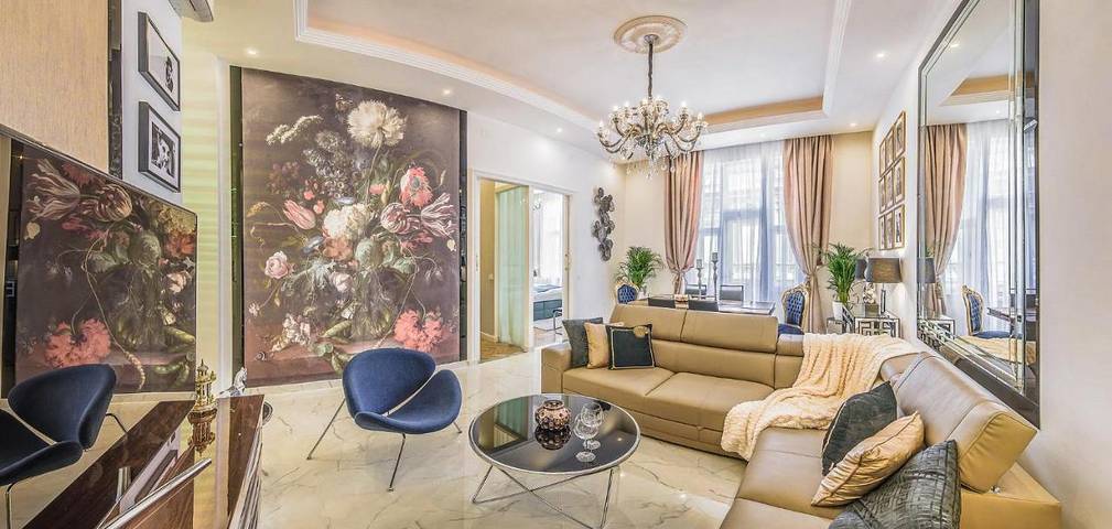 Vakantieappartement voor 6 personen, met balkon en uitzicht in Boedapest