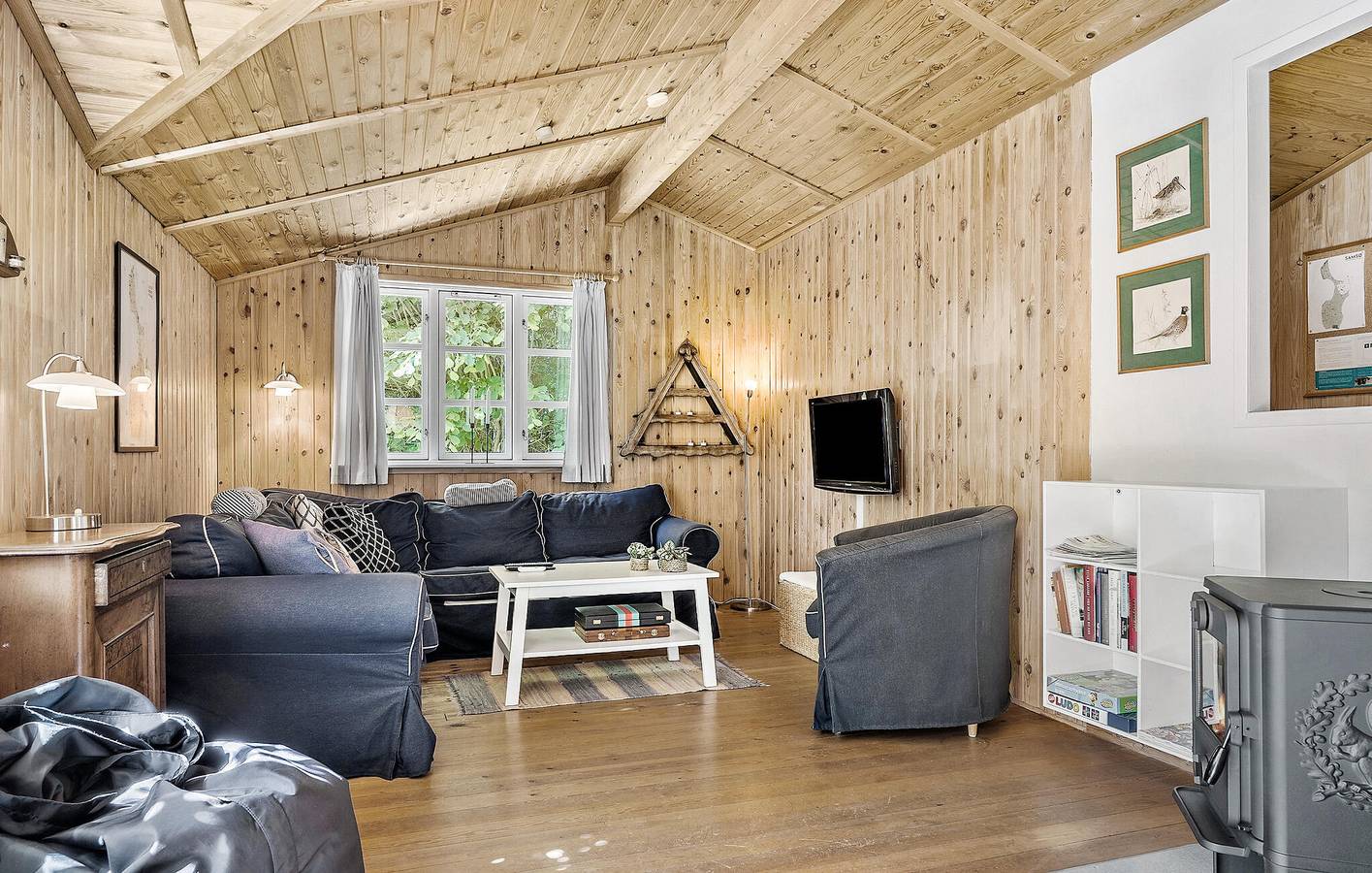 Feriehus for 6 personer med have in Samsø