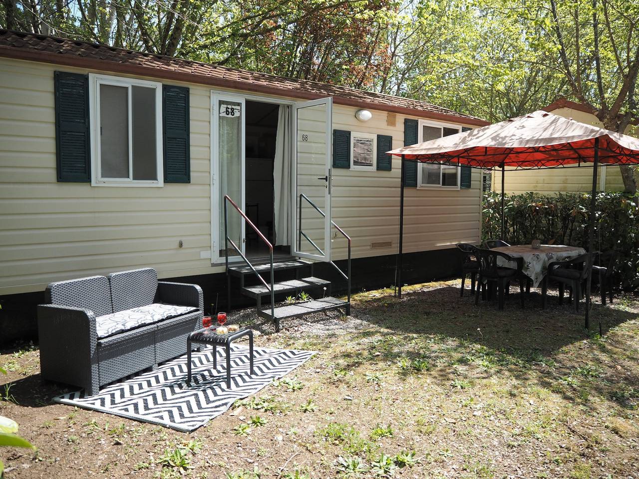 Casa mobile toscana con 2 camere da letto e giardino. in Bucine, Bucine (Gemeinde)