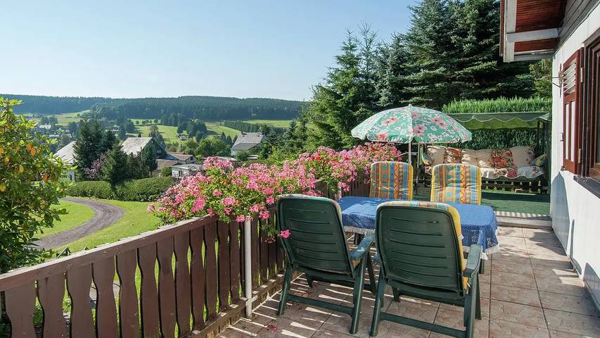 Ferienhaus für 5 Personen, mit Garten