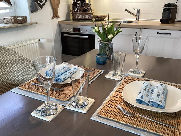 Ferienwohnung für 2 Personen, mit Terrasse und Balkon/Terrasse in Garding - 3