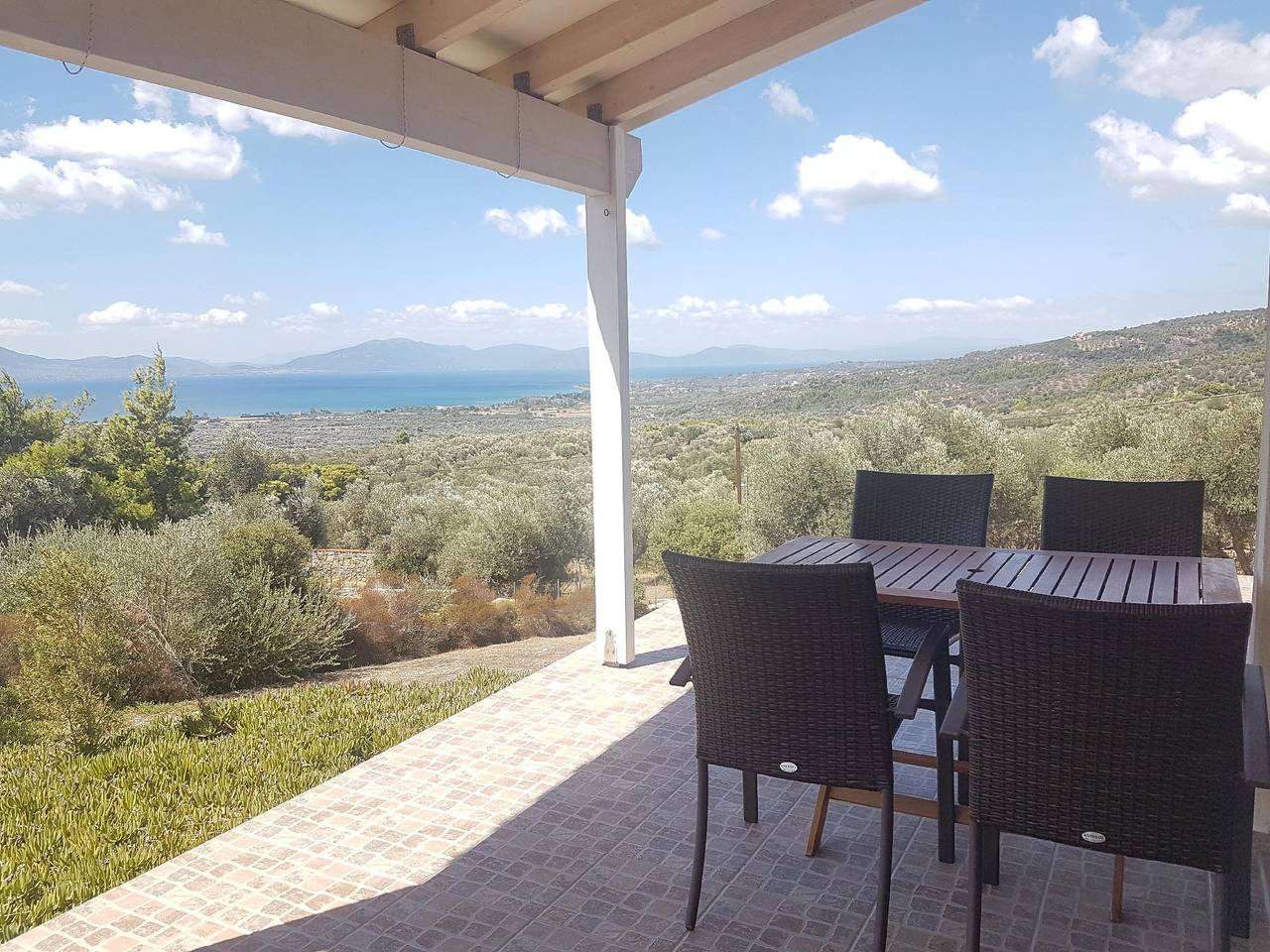 Panoramablick Evia in Euböa