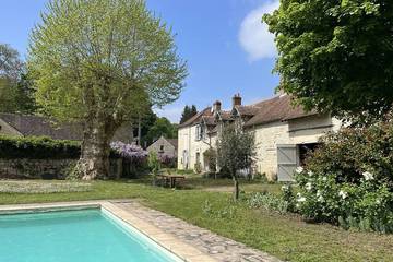 Gîte pour 10 personnes, avec jardin à Bourron-Marlotte