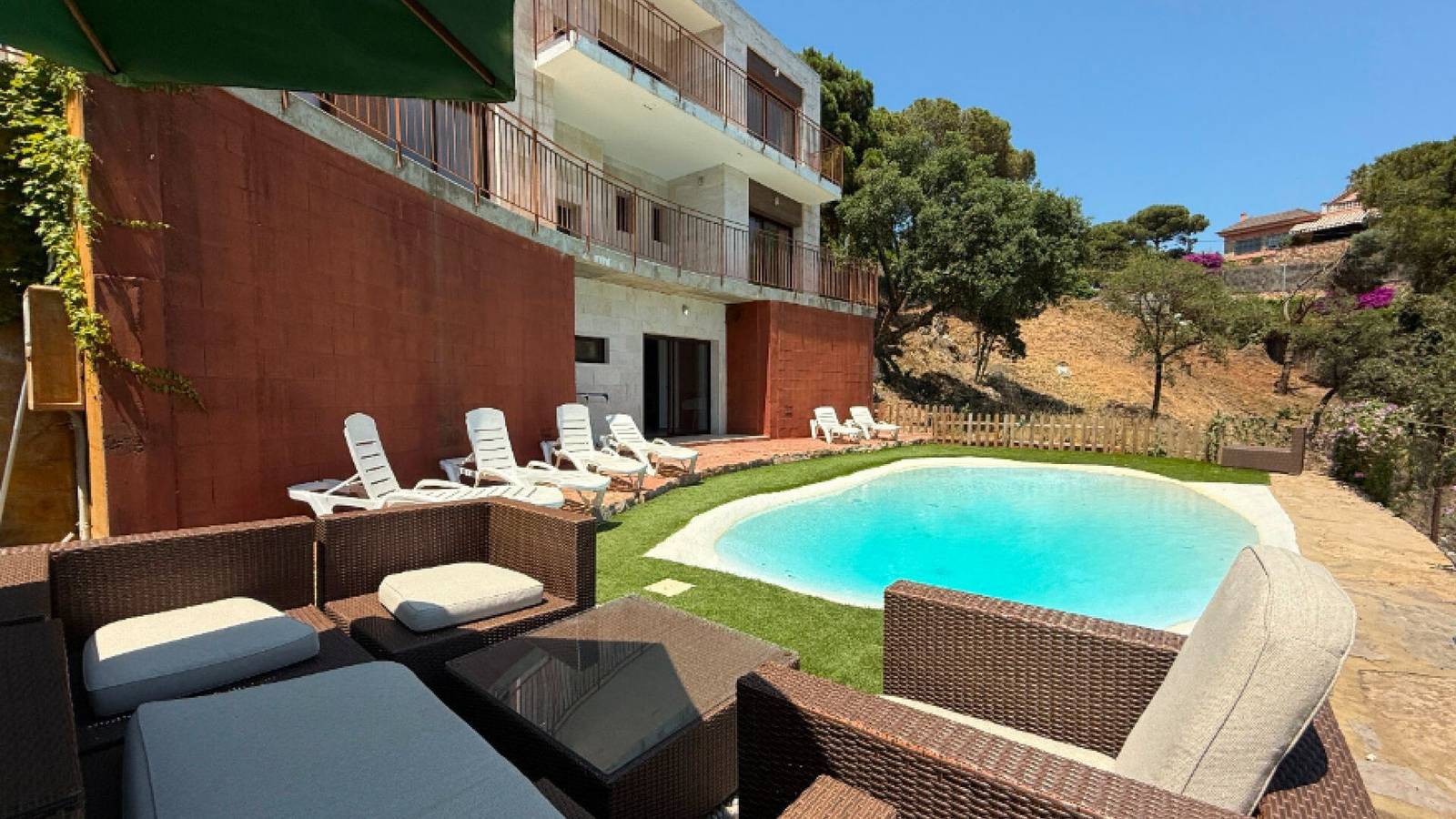Villa 'Costacabana - Sunny Beach' con vistas al mar, piscina privada y Wi-Fi in Roca Grossa, Lloret de Mar