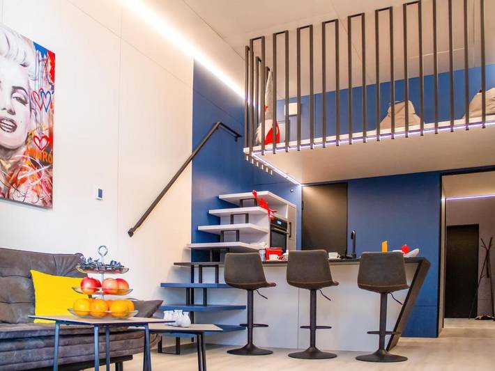 Ferienhaus für 4 Personen, mit Garten und Ausblick, mit Haustier