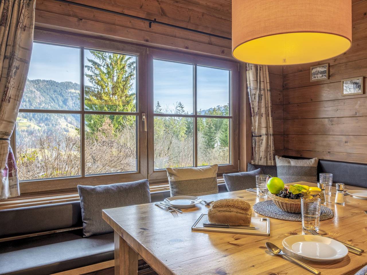 Freistehendes Chalet mit Panoramablick im Wald in Brixental