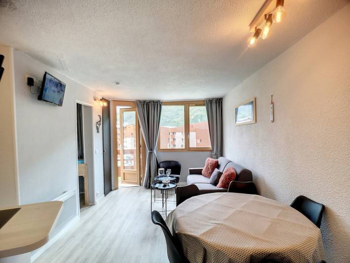 Gîte pour 4 personnes, avec balcon dans Station De Val Thorens - 3