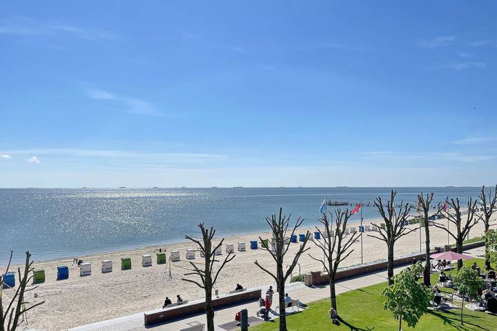 Ferienhaus mit Meerblick für 5 Personen, mit Balkon und Whirlpool, kinderfreundlich in Wyk auf Föhr (Stadt) - 3
