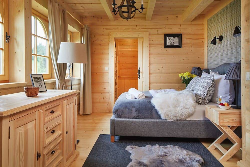 Luxusvilla im Bergstil in der Nähe von Zakopane - Sauna, Pool, Whirlpool und Kamin in Maruszyna, Karpaten (Polen)