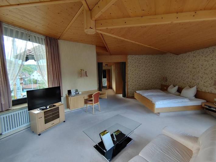 Hotel für 2 Personen, mit Balkon und Terrasse sowie Garten und Ausblick in Lichtenstein - 4