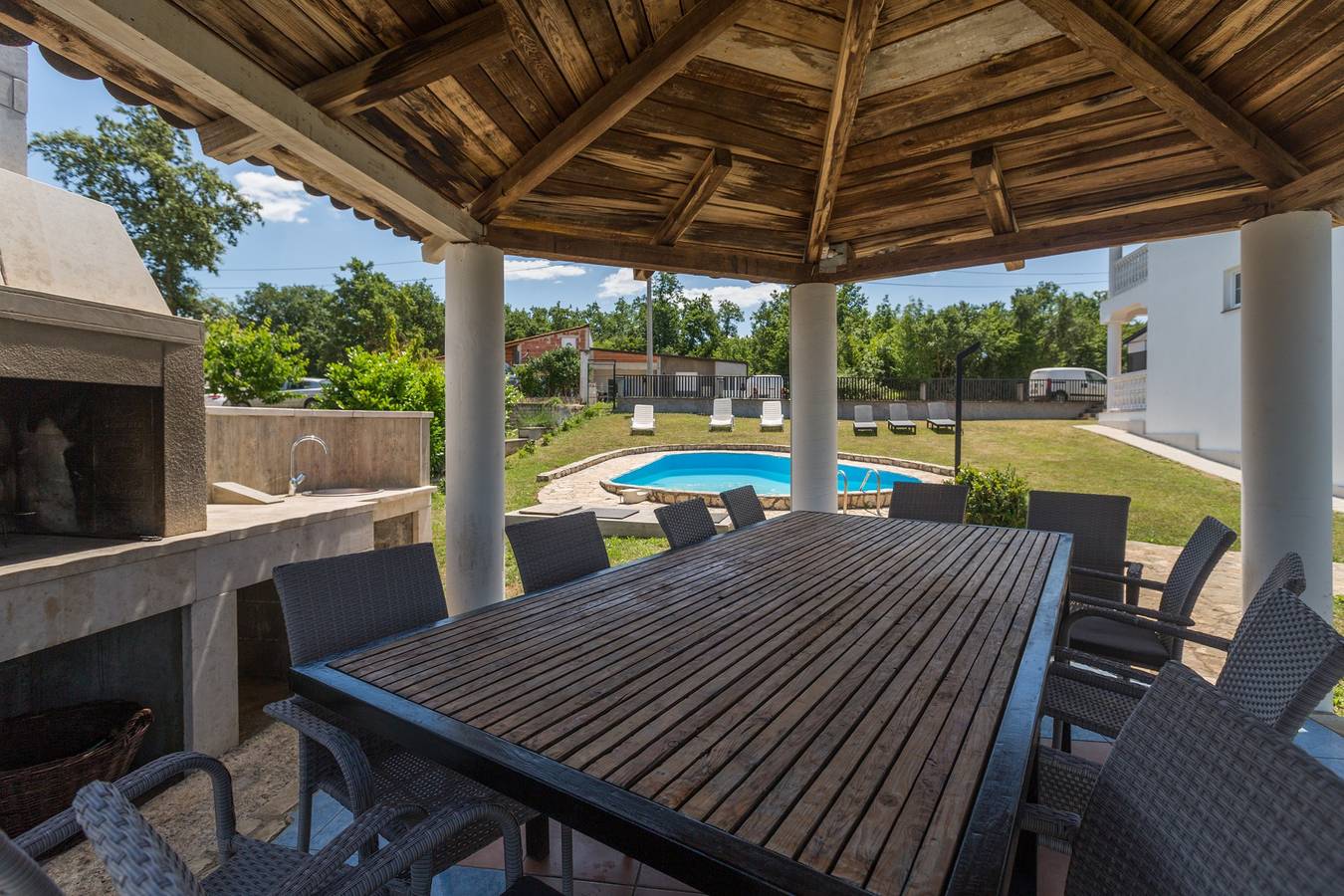 Komfortables Haus mit Terrasse Radmani, Porec K-16440 in Zbandaj, Porec und Umgebung