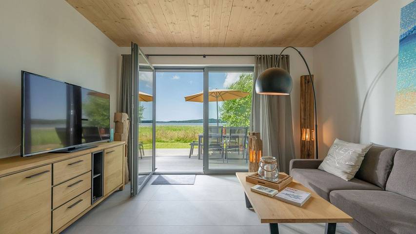 Ferienhaus für 5 Personen, mit Seeblick und Garten in Bergen auf Rügen
