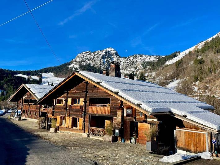 Chalet pour 4 personnes, avec terrasse et vue à Le Grand-Bornand