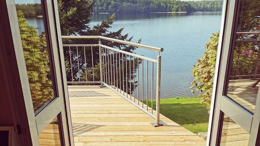 Ferienhaus für 4 Personen, mit Garten und Ausblick sowie Terrasse - 1