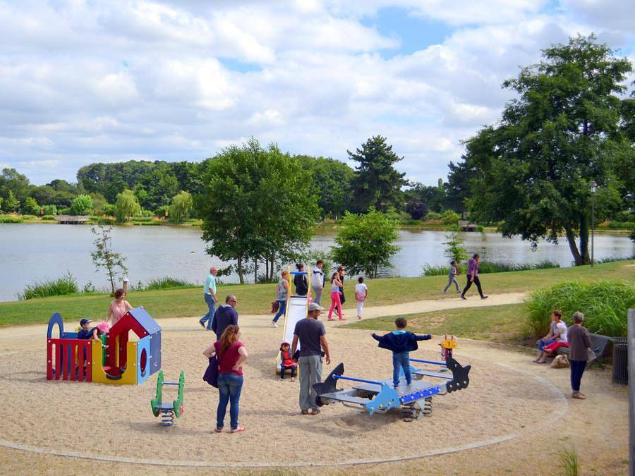 Camping Aquarev - Mobilhome 4 personas - Cabaña Rapid'Hom in Loudéac, Côtes-d'Armor