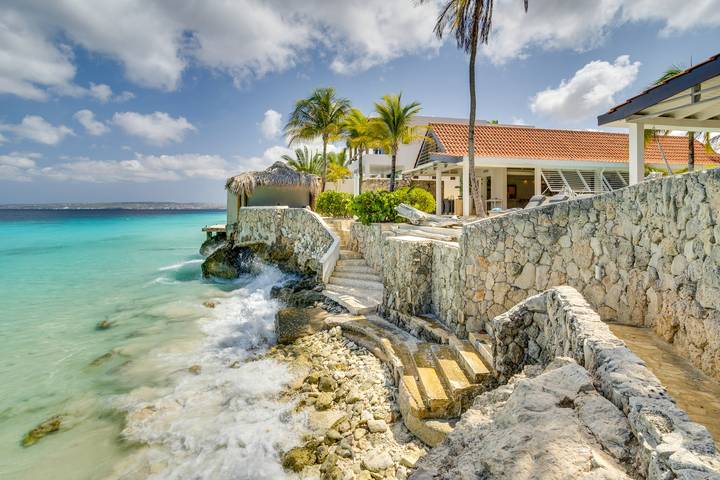 Vakantiehuis voor 8 personen, met terras en balkon/terras op Bonaire