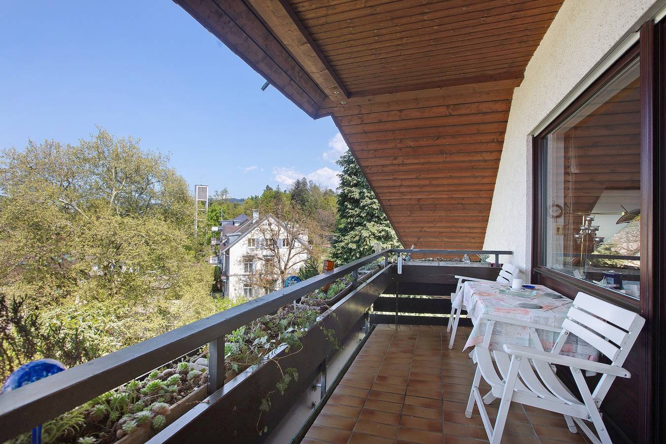 Ganze Wohnung, Ferienwohnung 'Vogesen Mit Lift' mit Bergblick, Balkon und Wi-Fi in Badenweiler, Südschwarzwald