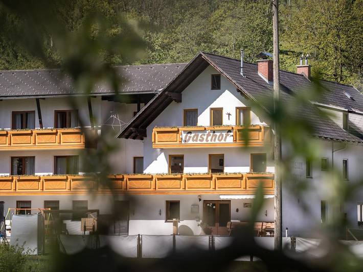 Gasthof Kaspar - Doppelzimmer I mit Dusche, Wc in Spital am Pyhrn, Kirchdorf an der Krems (Bezirk)