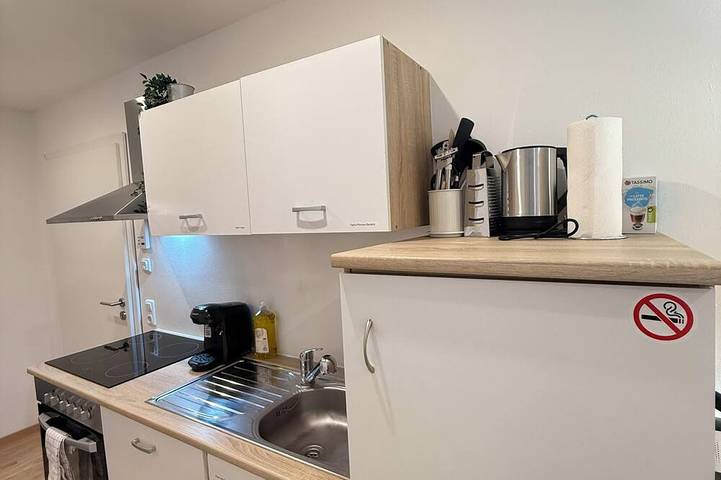 Entire apartment, Kleines Glück Karlsruhe - washing machine, underfloor heating in Karlsruhe, Rhine Plain
