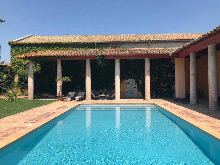 Location de vacances pour 4 personnes, avec piscine ainsi que jardin et jacuzzi à Paraza - 4