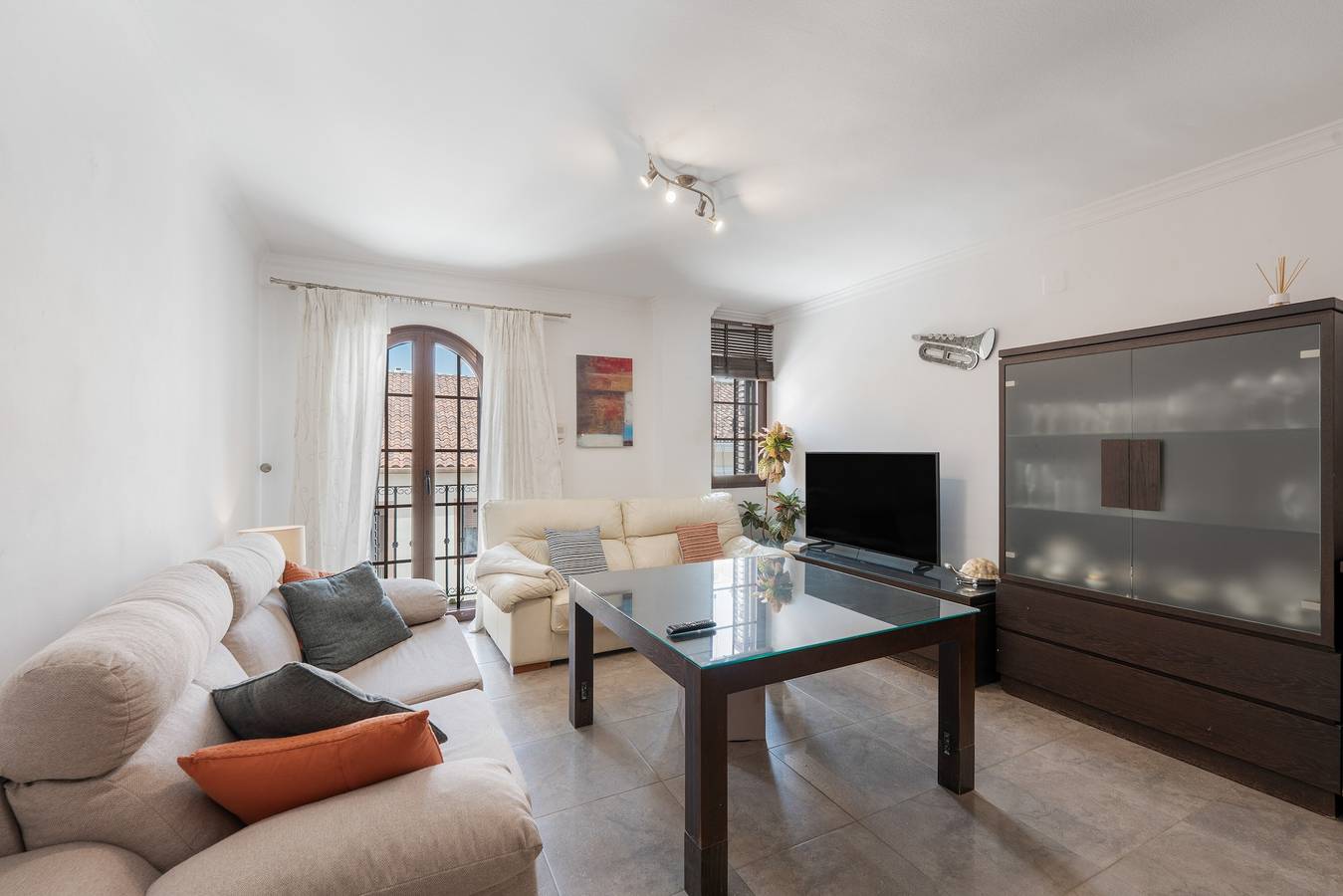 Geheel appartement, Appartement 'Sierra Ronda Centro' met Balkon en Airconditioning in Ronda, Málaga Provincie
