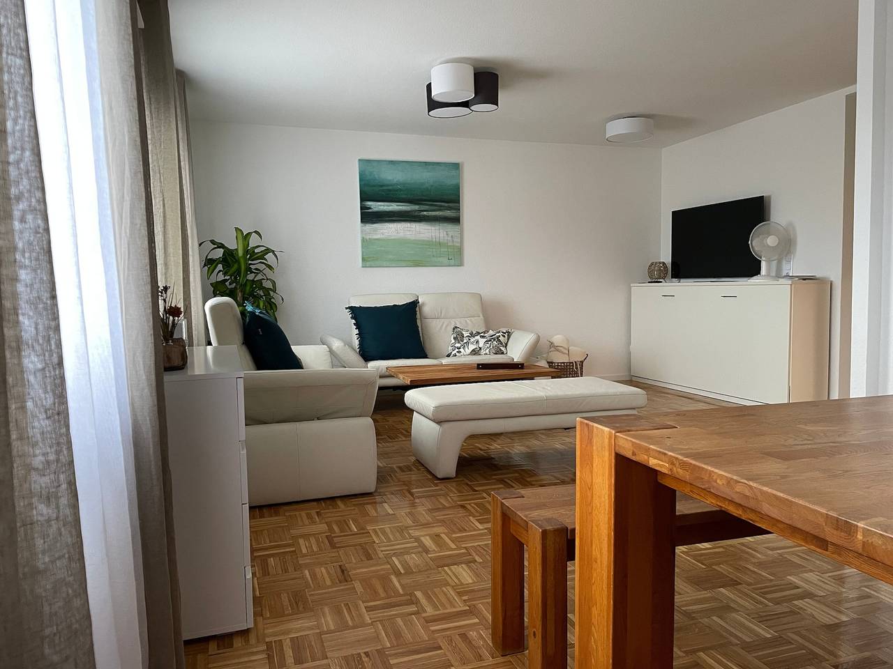 Apartamento entero, Apartamento 'Hopfenglück' con balcón y Wi-Fi in Tettnang, Region Bodensee-Oberschwaben