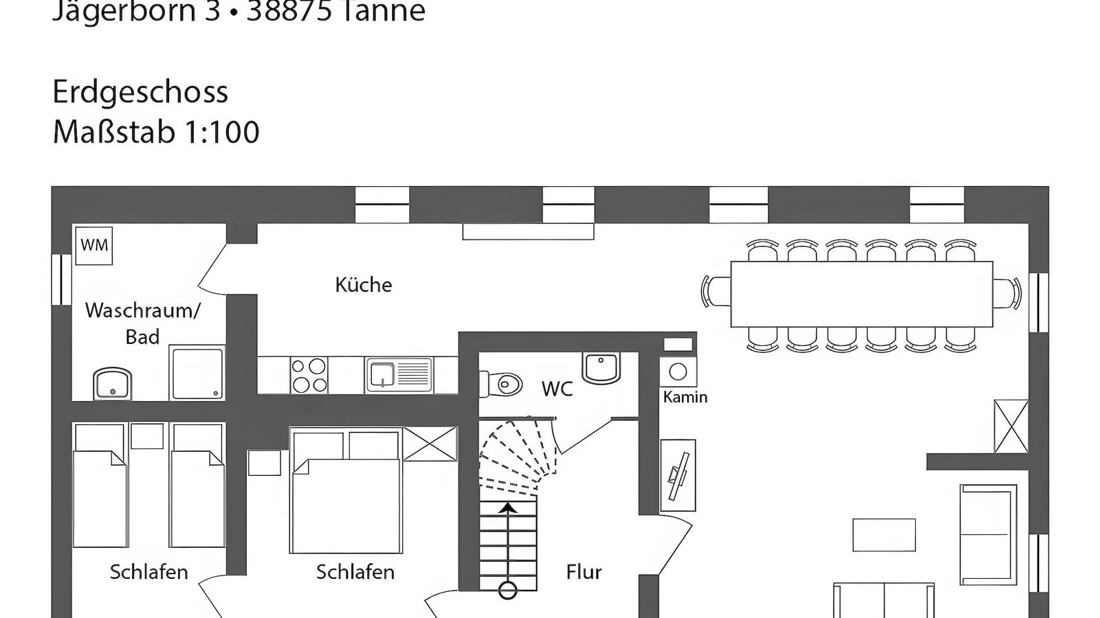 Ferienhaus für 12 Personen (180 m²) in Tanne, nähe Braunlage und Brocken in Tanne, Harzvorland