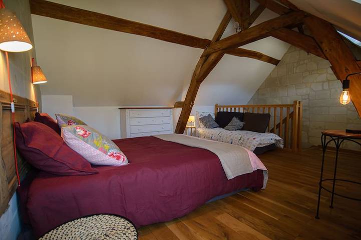 Location de vacances pour 5 personnes, avec jardin à Fontevraud-l'Abbaye - 3