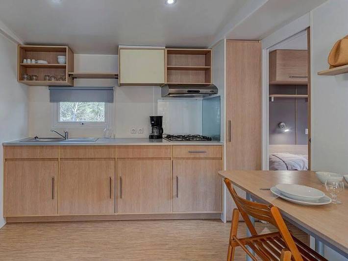 Mobil home pour 6 personnes, avec bassin pour enfant dans Plage Pentrez - 4