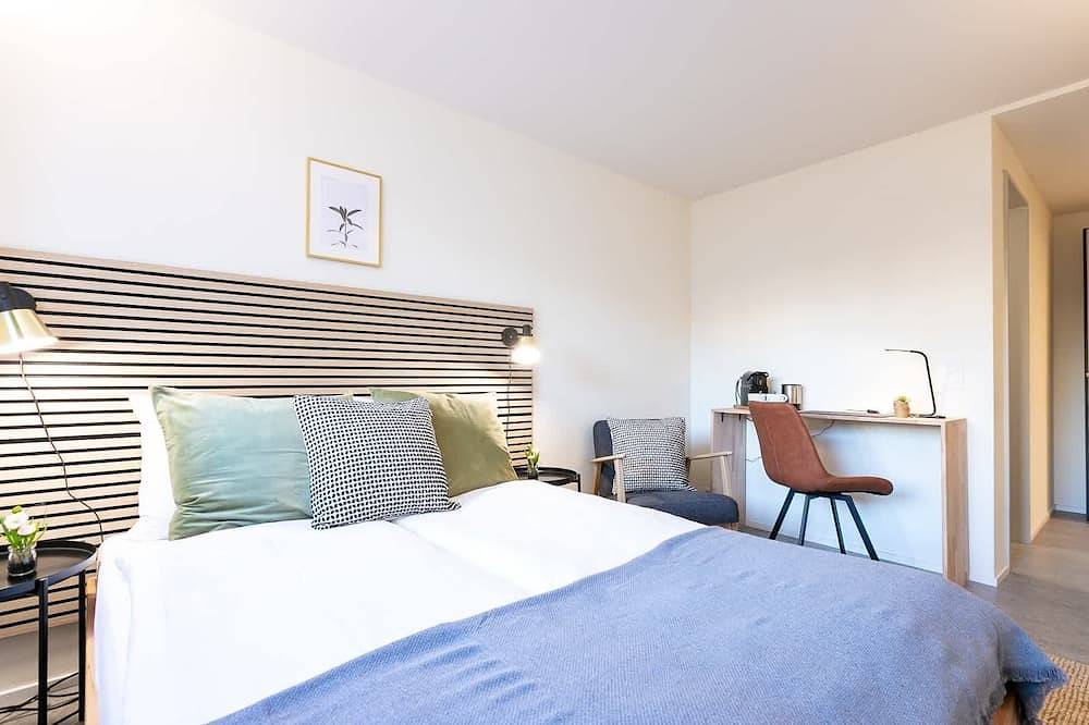 Ganze Wohnung, Studio cozy brown (1) mit Dusche (plus Küche zur Mitbenutzung) in St. Gallen, Zürich Voralpen