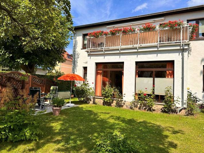 Ferienwohnung für 3 Personen, mit Terrasse und Garten, kinderfreundlich in Sassnitz