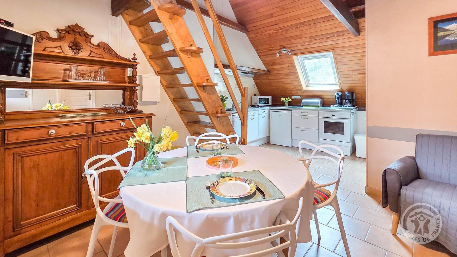 Gîte für 2 Personen mit Balkon in Vielle-Aure, Nationalpark Pyrenäen
