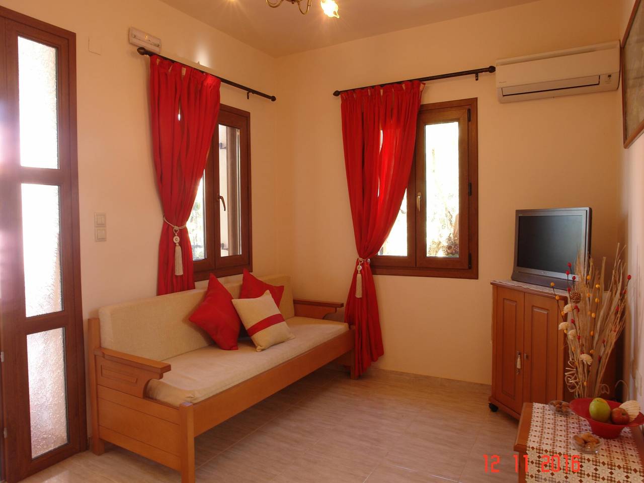 Villa auf Kreta nahe Strand und Olivenhainen in Rethymno (Stadt), Rethymno und Umgebung