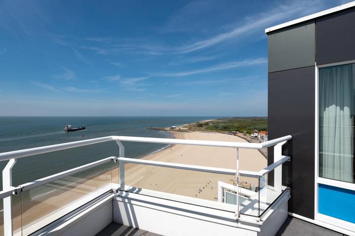 Vakantieappartement voor 6 personen, met balkon in Vlissingen