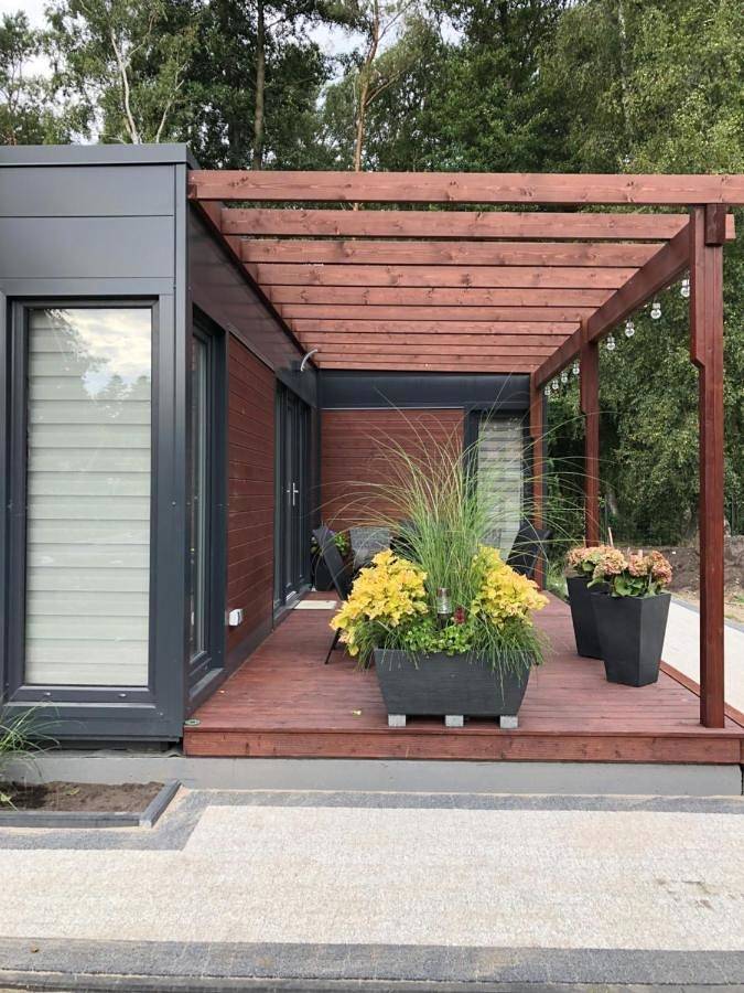 Camping für 4 Personen, mit Garten und Terrasse sowie Ausblick in Polnische Ostsee - 2